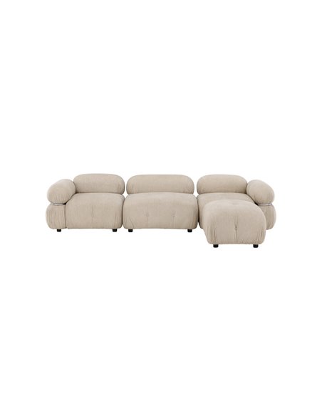 Hörnsoffa Mika, Beige