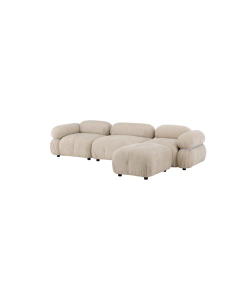 Hörnsoffa Mika, Beige