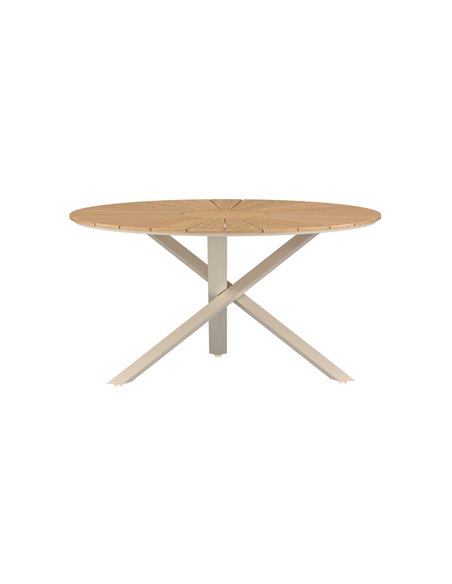 Runt matbord Mexico, Ø140 cm, Natur