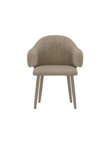 Matstol Evelin, Beige/Natur