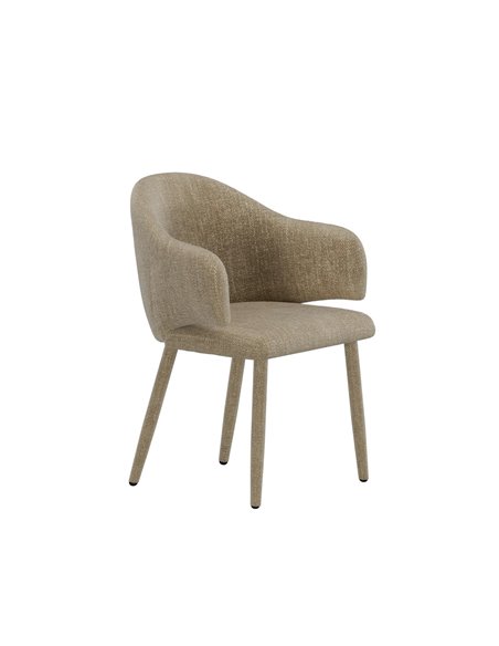 Matstol Evelin, Beige/Natur