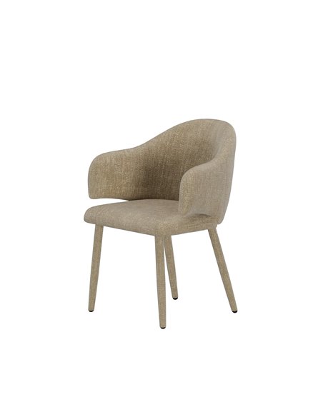 Matstol Evelin, Beige/Natur