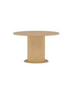 Runt matbord Reko, Ø120 cm, Natur