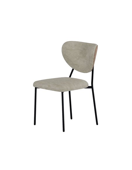 Matstol Butterfly, Beige/Svart