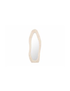 Spegel Mirza, Beige,Clear