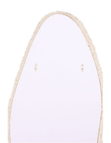 Spegel Mirza, Beige,Clear