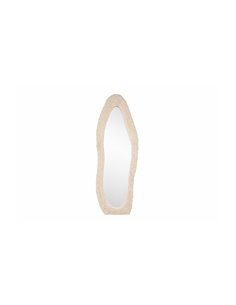 Spegel Mirza, Beige,Clear
