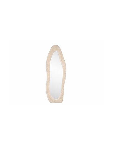 Spegel Mirza, Beige,Clear