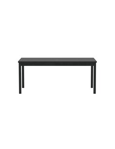 Matbord Kenya, 180 × 90 cm, Svart