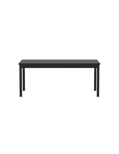 Matbord Kenya, 180 × 90 cm, Svart