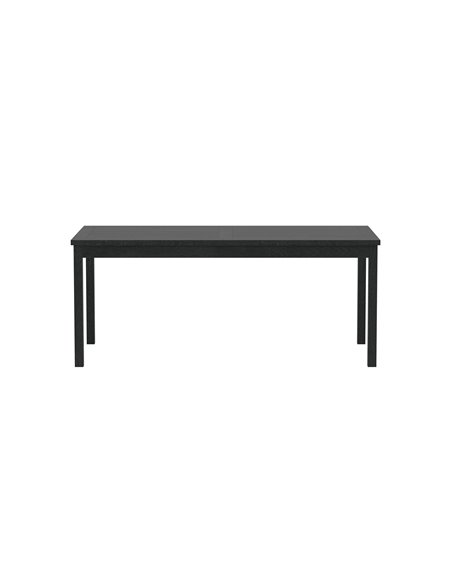 Matbord Kenya, 180 × 90 cm, Svart