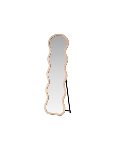 Spegel Loui, Beige,Clear