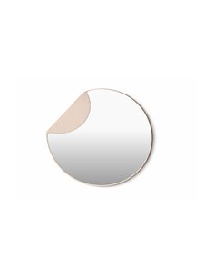 Liten spegel Mui, Beige,Clear