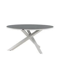 Runt matbord Copacabana, Ø140 cm, Grå 2