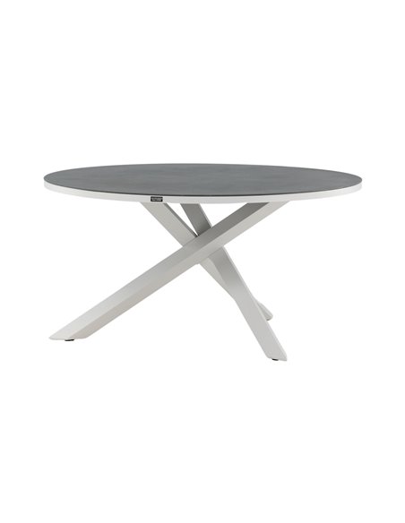 Runt matbord Copacabana, Ø140 cm, Grå