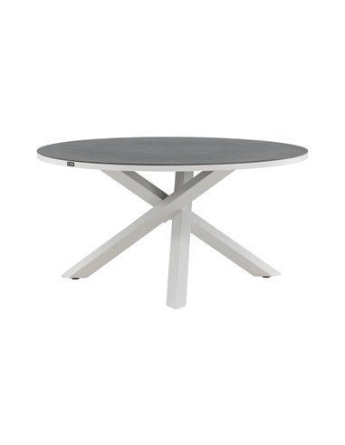 Runt matbord Copacabana, Ø140 cm, Grå