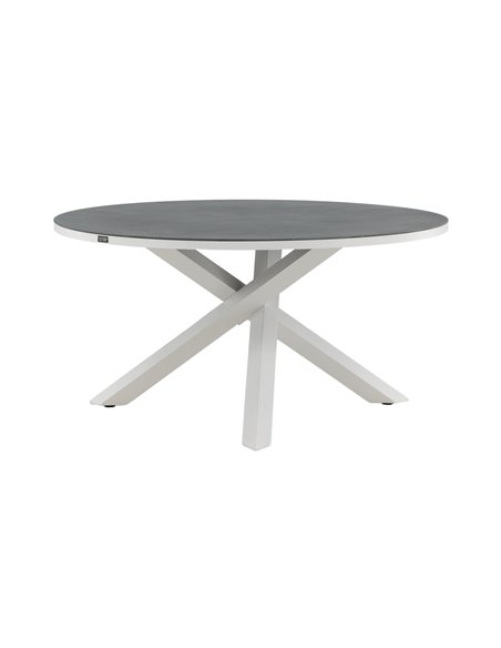 Runt matbord Copacabana, Ø140 cm, Grå