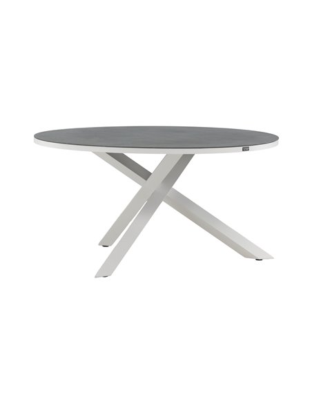 Runt matbord Copacabana, Ø140 cm, Grå