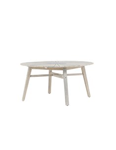 Runt matbord Rives, Ø150 cm, Vitlaserad 2