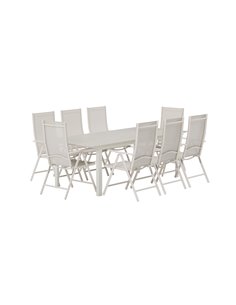 Matgrupp Levels med Break matstolar, 229 × 100 cm 2