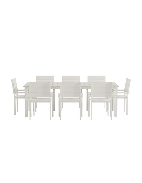 Matgrupp Levels med Levels matstolar, 229 × 100 cm