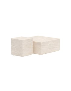 Soffbord Lissabon, Beige