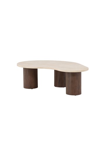 Soffbord Megg, 130 × 78 cm, Beige