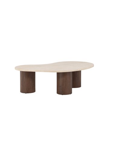 Soffbord Megg, 130 × 78 cm, Beige