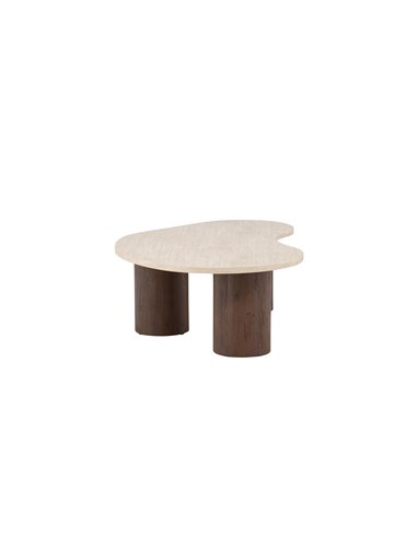 Soffbord Megg, 130 × 78 cm, Beige