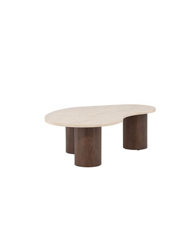 Soffbord Megg, 130 × 78 cm, Beige