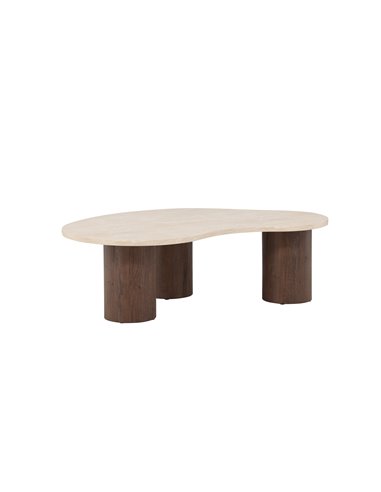 Soffbord Megg, 130 × 78 cm, Beige