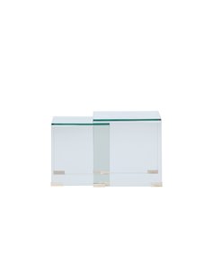 Sidobord Telemark sidobord, 142,236 × 142,236 cm, Transparent