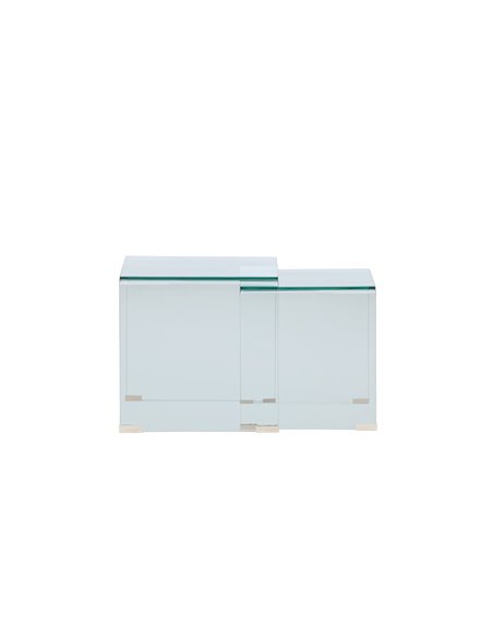 Sidobord Telemark sidobord, 142,236 × 142,236 cm, Transparent