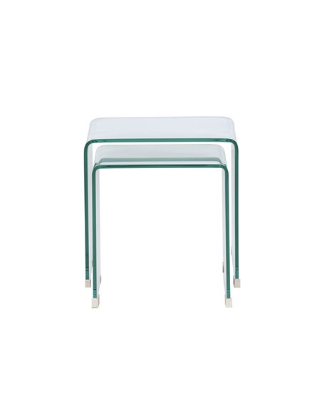 Sidobord Telemark sidobord, 142,236 × 142,236 cm, Transparent