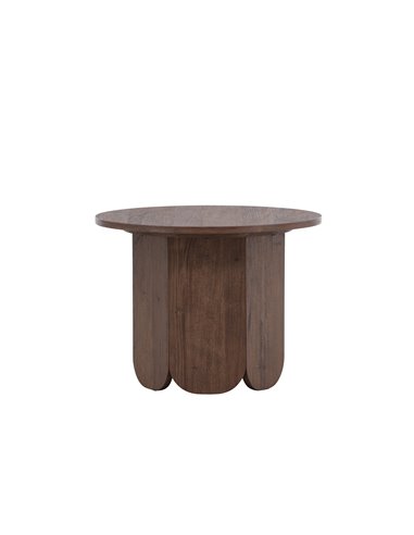 Runt soffbord Tekla, Ø60 cm, Mocca