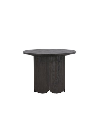 Runt soffbord Tekla, Ø60 cm, Svart