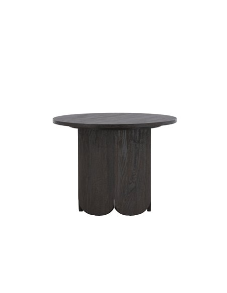 Runt soffbord Tekla, Ø60 cm, Svart