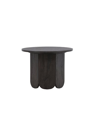 Runt soffbord Tekla, Ø60 cm, Svart