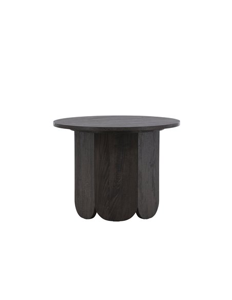 Runt soffbord Tekla, Ø60 cm, Svart