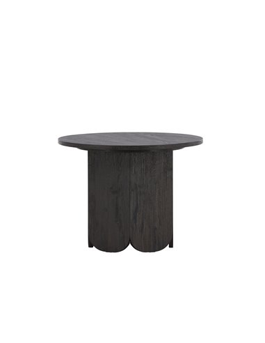 Runt soffbord Tekla, Ø60 cm, Svart