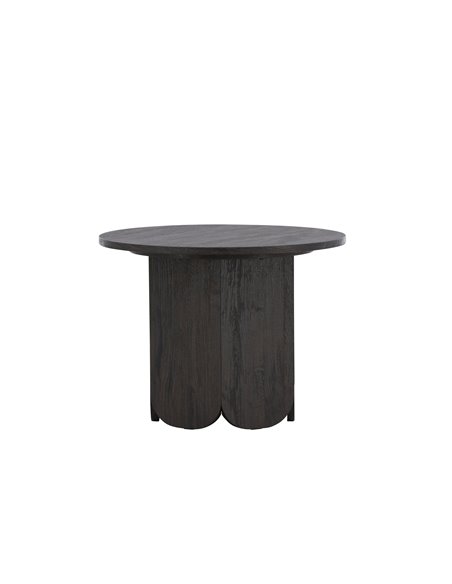 Runt soffbord Tekla, Ø60 cm, Svart