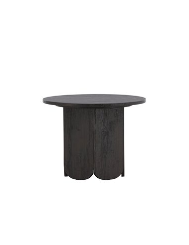 Runt soffbord Tekla, Ø60 cm, Svart
