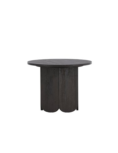Runt soffbord Tekla, Ø60 cm, Svart