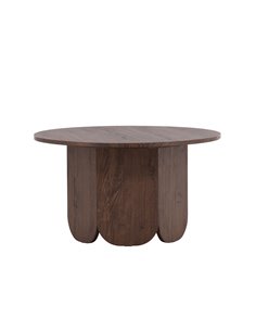 Runt soffbord Tekla, Ø80 cm, Mocca 2