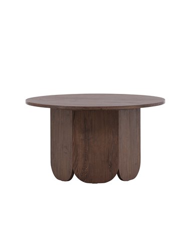 Runt soffbord Tekla, Ø80 cm, Mocca