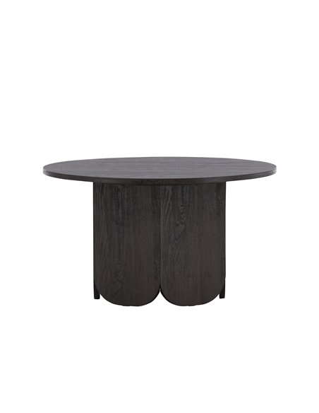 Runt soffbord Tekla, Ø80 cm, Svart