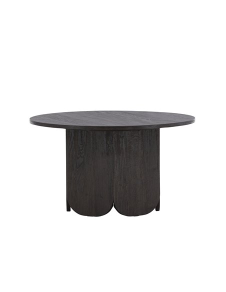Runt soffbord Tekla, Ø80 cm, Svart