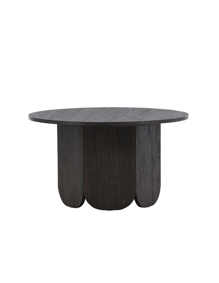 Runt soffbord Tekla, Ø80 cm, Svart