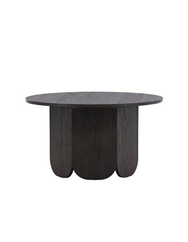 Runt soffbord Tekla, Ø80 cm, Svart