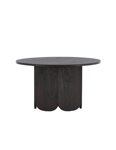 Runt soffbord Tekla, Ø80 cm, Svart
